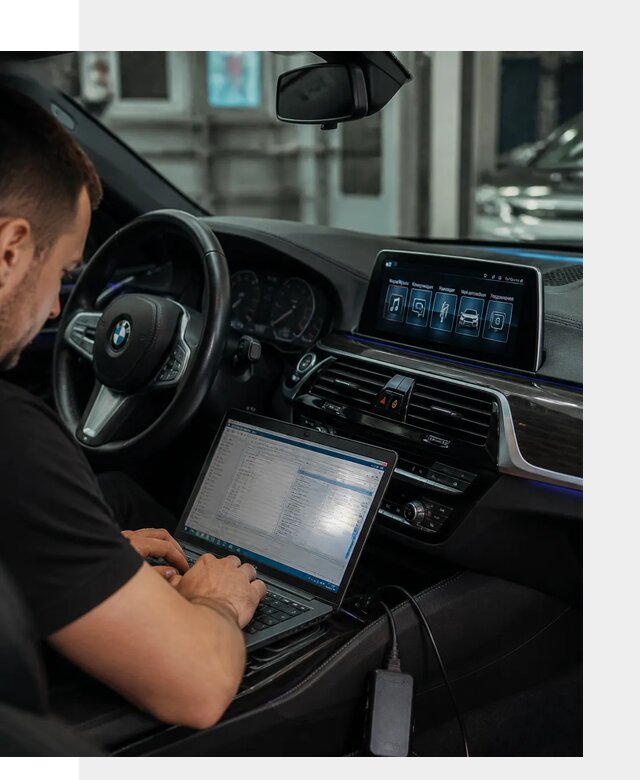 Русификация мультимедиа BMW для авто под ключ в Слободской