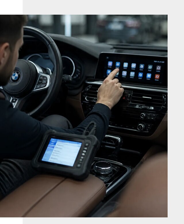 Установка приложений и мультимедиа сервисов BMW в Слободской