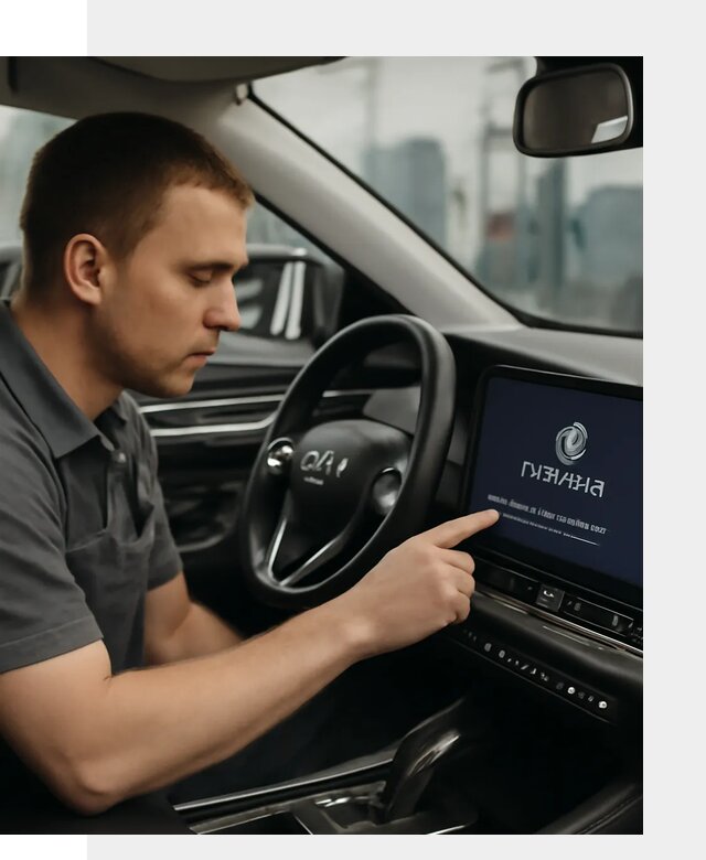 Установка приложений Changan и сервисов в авто в Слободской