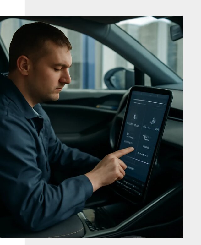 Русификация мультимедиа и приборной панели Deepal SL03 в Слободской