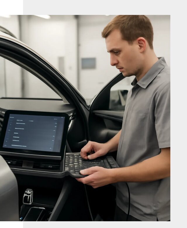 Русификация мультимедиа автомобилей Lynk Co в Слободской