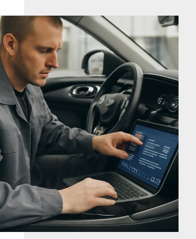 Русификация приборной панели автомобиля Lynk Co в Слободской
