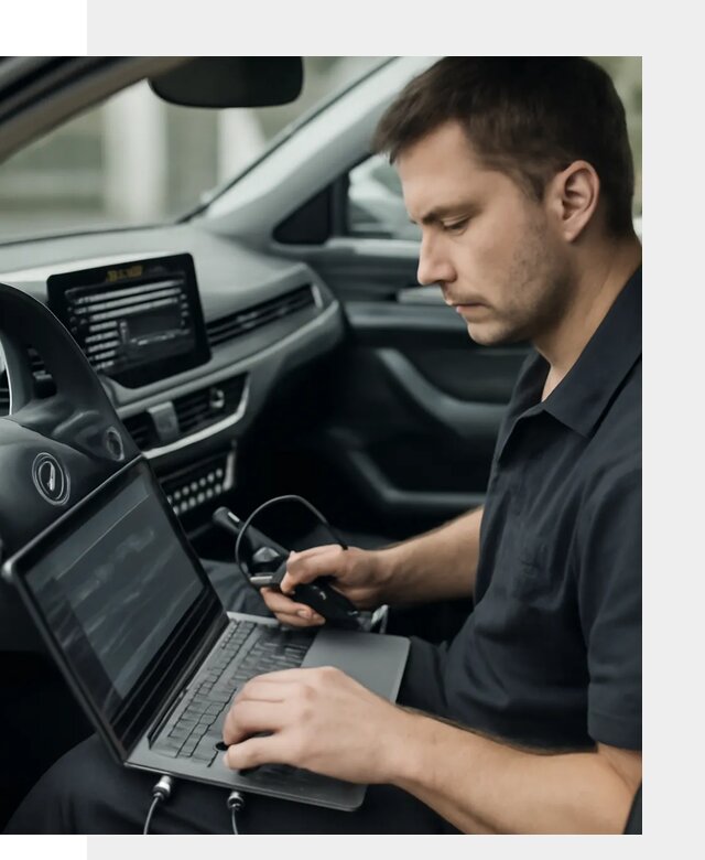 Настройка телематики автомобиля под ключ для авто в Слободской