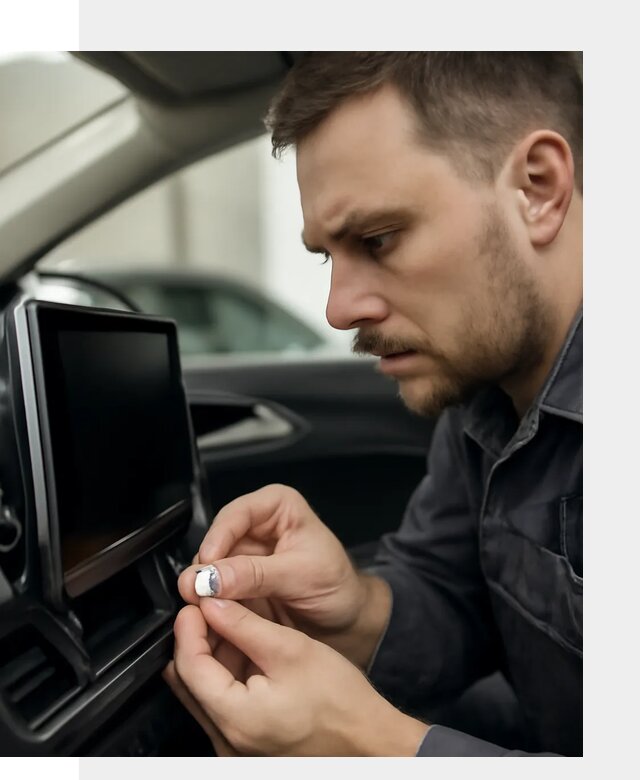 Установка SIM карты в авто для мультимедиа в Слободской