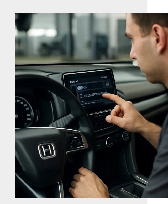 Русификация панели приборов Honda в Слободской по цене 5153 ФастМобиль-Слб