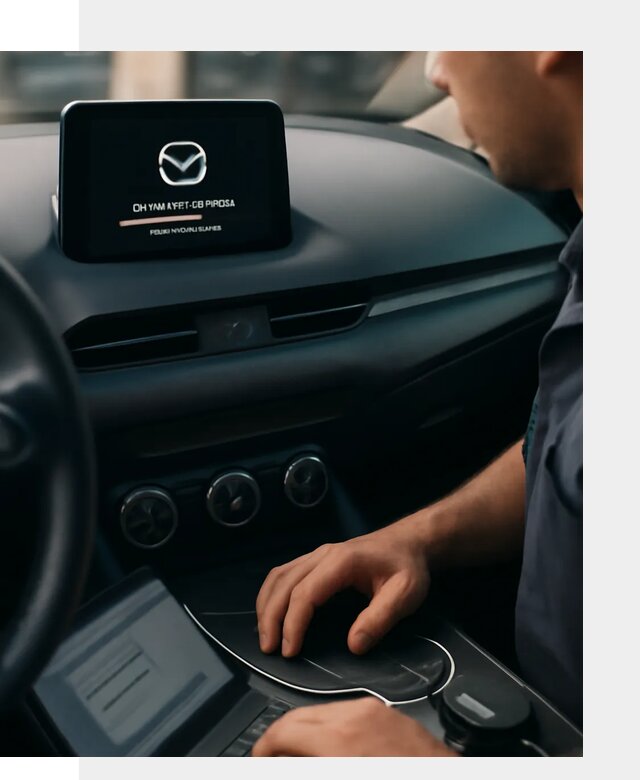Установка приложений Mazda на мультимедийную систему в Слободской